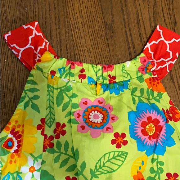 FLORAL GIRLS DRESS - Picture 4 of 4